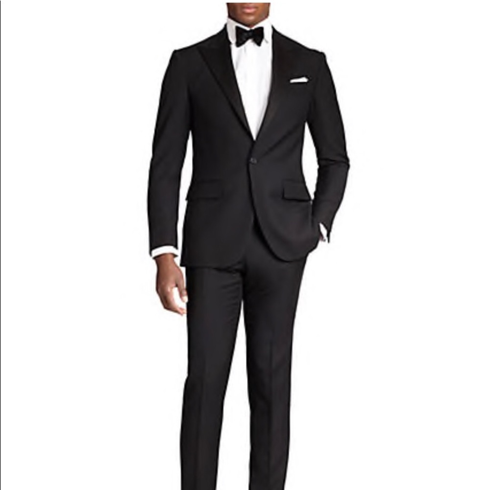 Polo Peaked-Lapel Tuxedo
